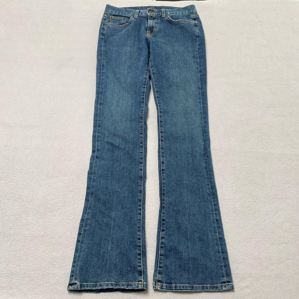 Ralph Lauren Black Label 867 Jeans Womens 29 Blue Bootcut Embroidered USA